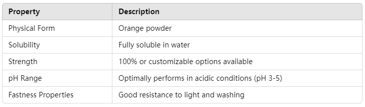 Acid Orange II (Acid Orange 7) Technical Specifications.png