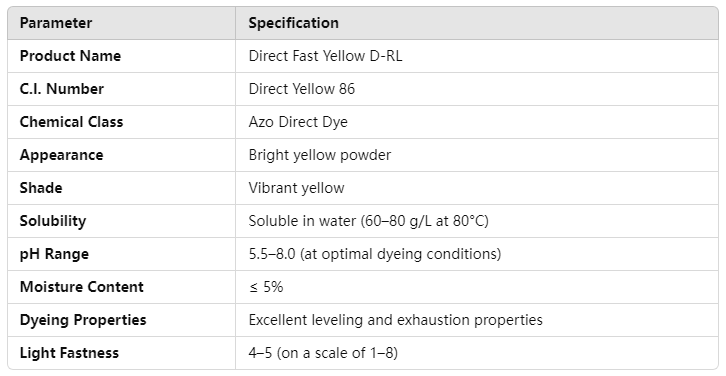 Direct Fast Yellow D-RL (Direct Yellow 86).png