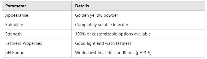 1755590301107438.png Acid Gold Yellow G Product Specifications.png
